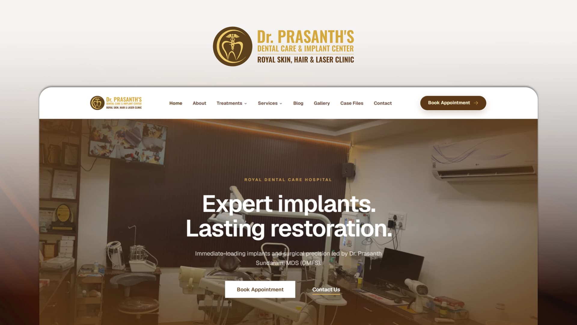 Dr. Prasanth Dental Clinic case study