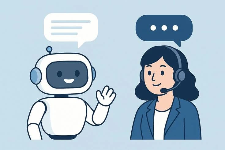 AI Chatbot vs Human Customer Support: What Can AI Handle?